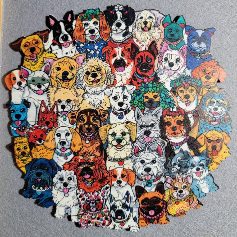 Dog Lover Craft & Puzzle Bundle